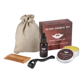 Kit Para Hacer Crecer La Barba, Aceite Esencial Para Barba,