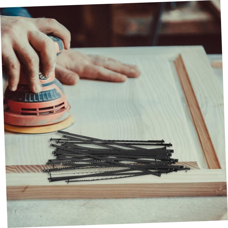 KONTONTY High Precision Hacksaw Blades Set 24pc for Woodworking Sturdy