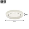 TAMAKI T-786338 Small Plate Dot Circle Dot 6.2 x 1.1