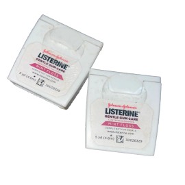 Listerine Reach Gentle Gum Care Cinnamon Mint WOVEN Floss 5yd Sample