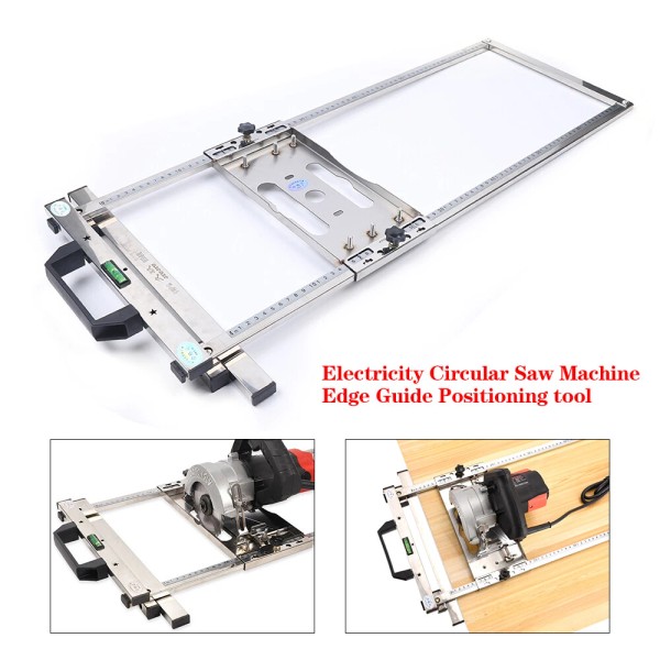 Circular Saw Guide Tool Track Rail Woodworking Edge Positioning Cutting