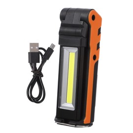 Operitacx Usb -ladebeleuchtung Camping Kolben Notfall Lampe Laternen Garage Tragbar Wiederaufladbar Fackel Led Klein Teichbrunnen Solar Solarbetriebener Gartenbrunnen Aluminium Orange