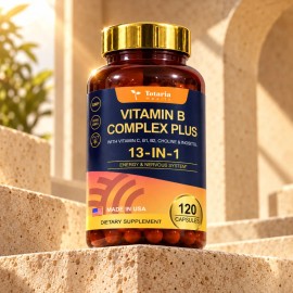 Vitaminas B1 B2 B3 B5 B6 B7 B9 B12 Complex