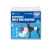 Pet Soft Dog Diapers Male - Disposable Male Dog Wraps