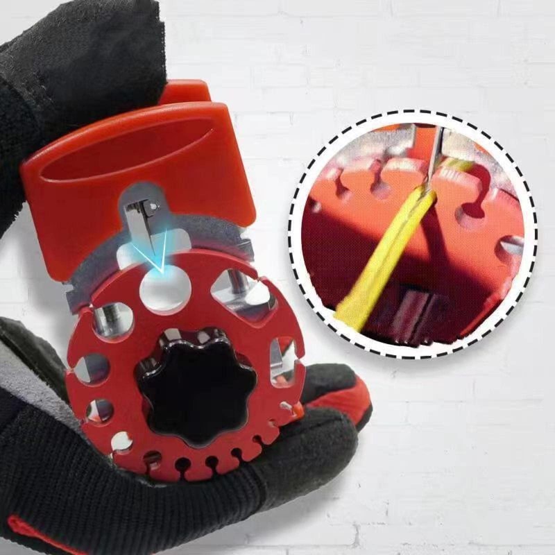 Peeler Tool Cable Stripper with 10 Replacement Blades for Copper