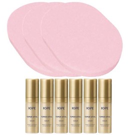 6 IOPE Super Vital Serum 5ml with purchase of sponge puff / 해면 퍼프 구매시 아이오페 슈퍼바이탈 세럼 5ml 6개