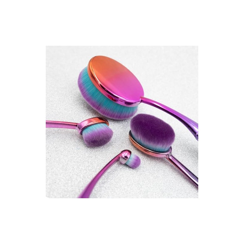 Royal Langnickel Moda Prismatic Pro Makeup Brushes Face Perfecting Kit