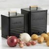Beautiful Potato and Onion Storage Container Set - Perfectly Sized