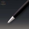 PARKER Sonnet Ballpoint Pen, Matte Black Lacquer with Palladium Trim,