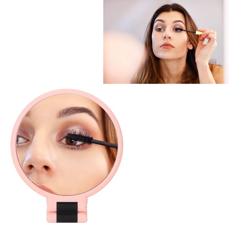 15X Magnification Mirror Double Sided Portable Foldable Handheld Makeup Mirror