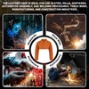 Chicingyou Cowhide Leather Welding Cape Sleeve Heat Flame Resistant Adjustable