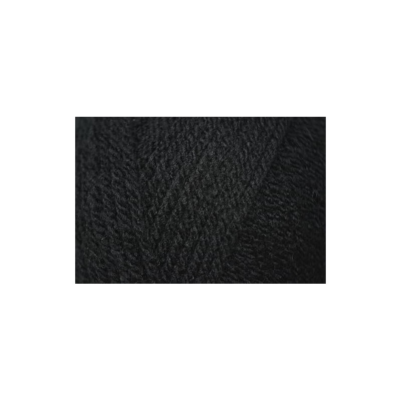 Emu Classic Chunky Acrylic Yarn 100g Ball 164m, Black -