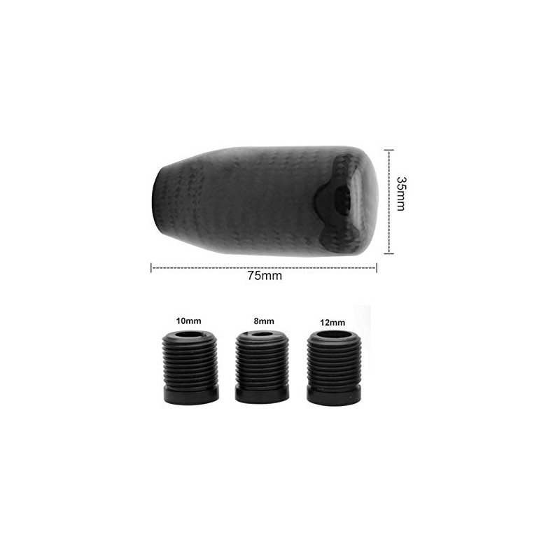 5 Speed Gear Shift Knob Universal Manual LanCo Black