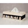 Rayher 46749505 Wooden Mini House, 24 Pieces, 2.5 - 3.5
