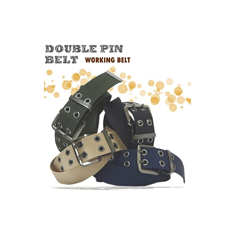 Double Pin Working Belt for Work (wp-40) Width 3.8cm/Waist 110cm