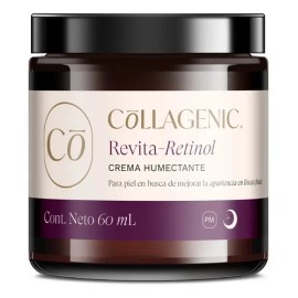 Crema Facial Hidratante Antiarrugas con Retinol y Colágeno Hidrolizado 60ml  COLLAGENIC                                                               