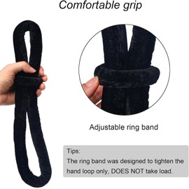 PRIOR FITNESS Lyra Aerial Hoop Hand Loop Strap Noose for Yoga Aerial Acrobatics Strength Training