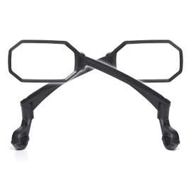 Bike Handlebar Mirrors for Mountain Bikes 1PAIR, High–Definition Convex Glass Lens for Scooters,Lectric Bicycle Handlebars, Scratch Resistant, Safe Rearview for Left and Right Side BT-023