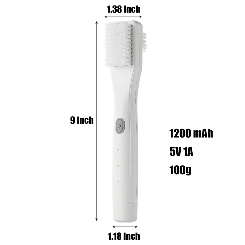 Electric Shoe Cleaning Brush for Leather,Polishing Sneaker Cleaner Brushes Scrubber
