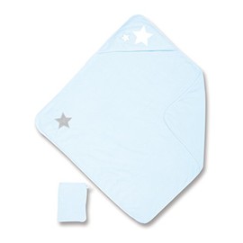 Baby Boum Bath Cape (90 x 90 cm, Stary Frost)