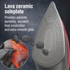 CHI Steam Iron for Clothes with 8' Retractable Cord, 1700