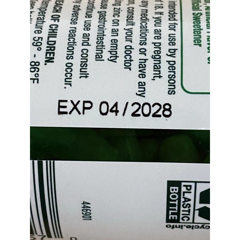 SPRING VALLEY QUERCETIN SUPPLEMENT WITH ZINC 500 MG 60 VEG