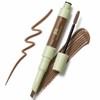 Pixi Natural Brow Duo in Natural Brown, Dual-Ended Waterproof Brow