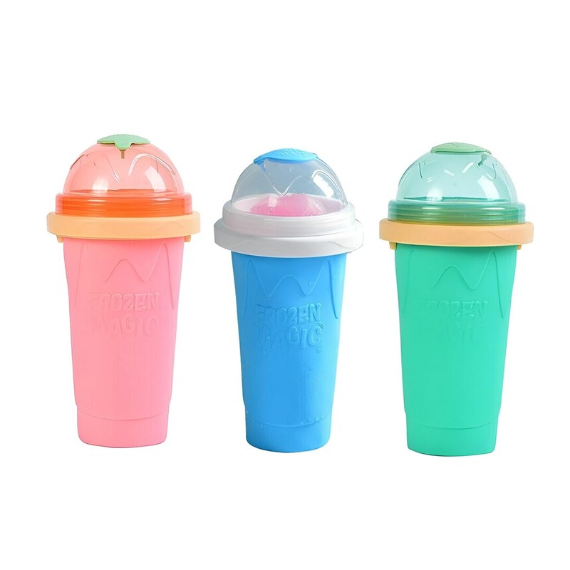 AIMALL Magic Quick Freeze Slushie Cup - Versatile Squeeze Milkshake