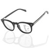 JO Progressive Multifocus Reading Glasses Unisex Progressive Reader (Black, 3,