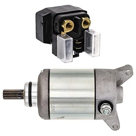 NICHE Starter Motor Solenoid Kit for Yamaha YFZ450 YFZ450V YFZ450SE YFZ450SP YFZ450SP2 YFZ450SE2 5TG-81800-00-00 ATV
