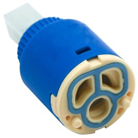 Goddessmoon Faucet Cartridge Replacement Parts, Diameter 25 mm Ceramic Cartridge, Compatible with Kohler GP1093674 and Pfister 9740740 Kitchen Faucet Etc, for Single Handle Shower Bathroom Disc Valve