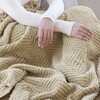 BYTIDE Throw Blanket for Couch Soft Knitted Textured Couch Cover