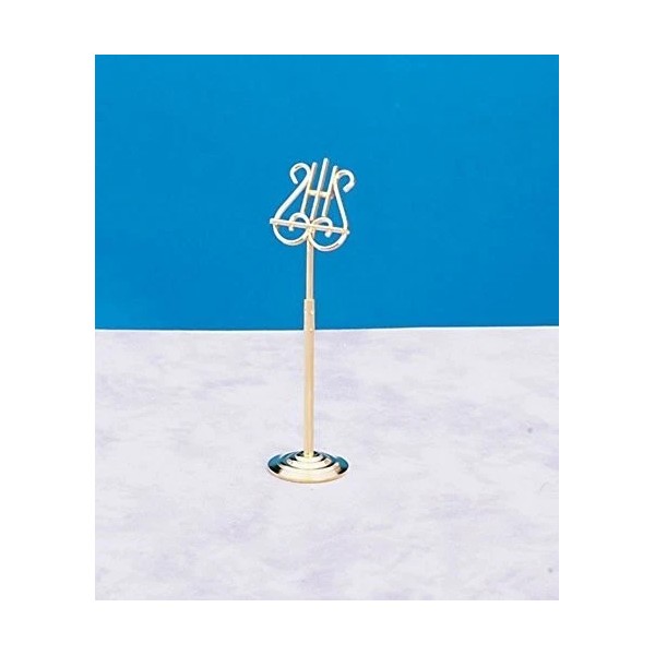 Aztec Imports Doll House Miniature Music Stand/brass