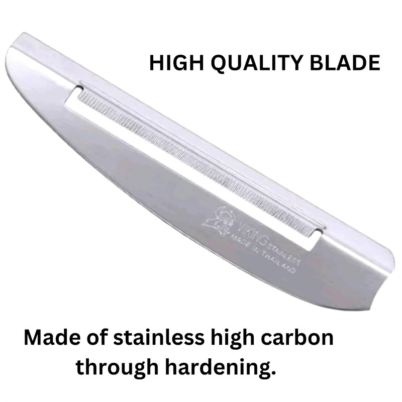 Fruit Peeler Cutter Vegetable Knife Double Blade Stainless Steel for