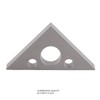 45/90 Degrees Matte Aluminum Alloy Mini Right Angle Ruler Woodworking