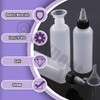 Swpeet 15Pcs Clear Dispensing Bottles with Small Funnels Kit, 4oz