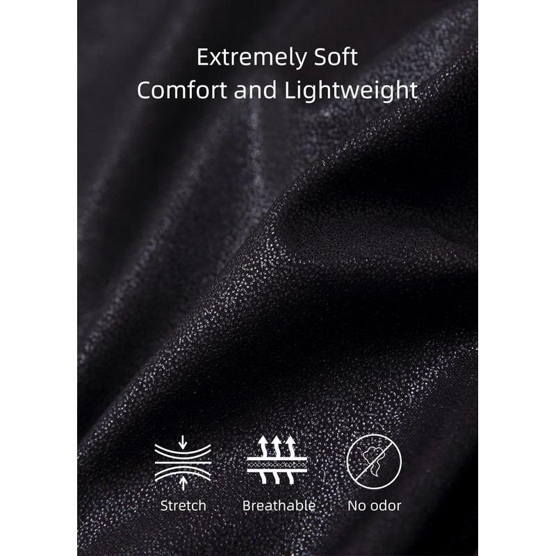 Hody Lovy Faux Leather Leggings for Women Yoga Pants Stretch