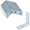 30 PCS Metal Corner Braces – Galvanized Steel L-Shaped Angle