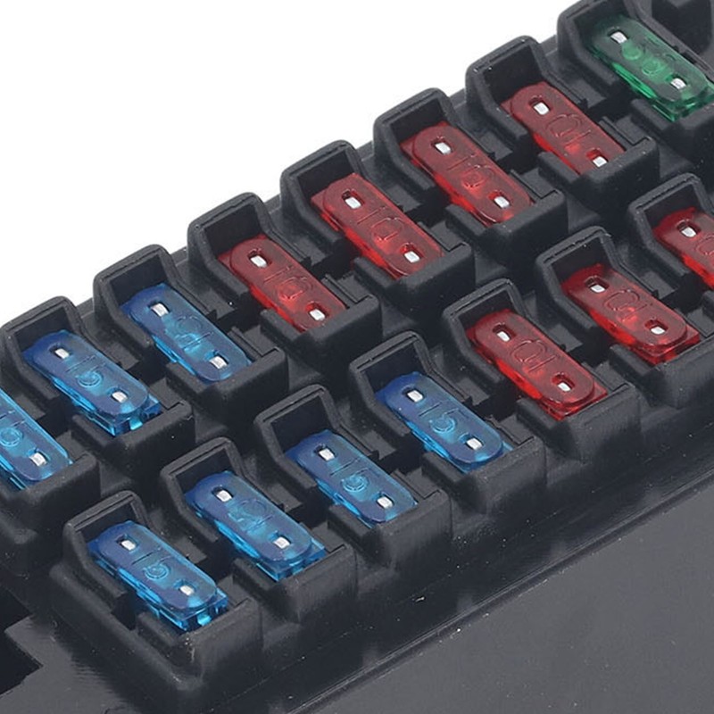 16 Way Automotive Fuse Box Mini High Temperature Resistant 16PCS