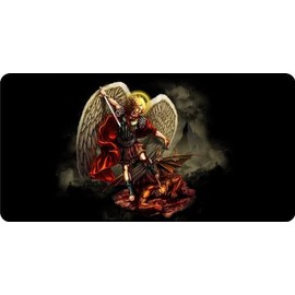 San Miguel Archangel Photo License Plate