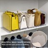 Purse Organizer for Closet Shelf 8 Divider, Adjustable Divider Closet