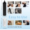 Water Filters Replacement for Berkey, 4 Pack Black Purification Elements