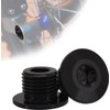 2PCS Motorcycle Front Wheel Axle Nut Screw,M16*1.5P Axle Lock Nut