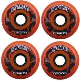 TronX - Ruedas de Hockey sobre Ruedas en línea 85A para Exteriores (76 mm)