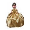 Muñeca Quinceañera Xv 15 Niña Dorado