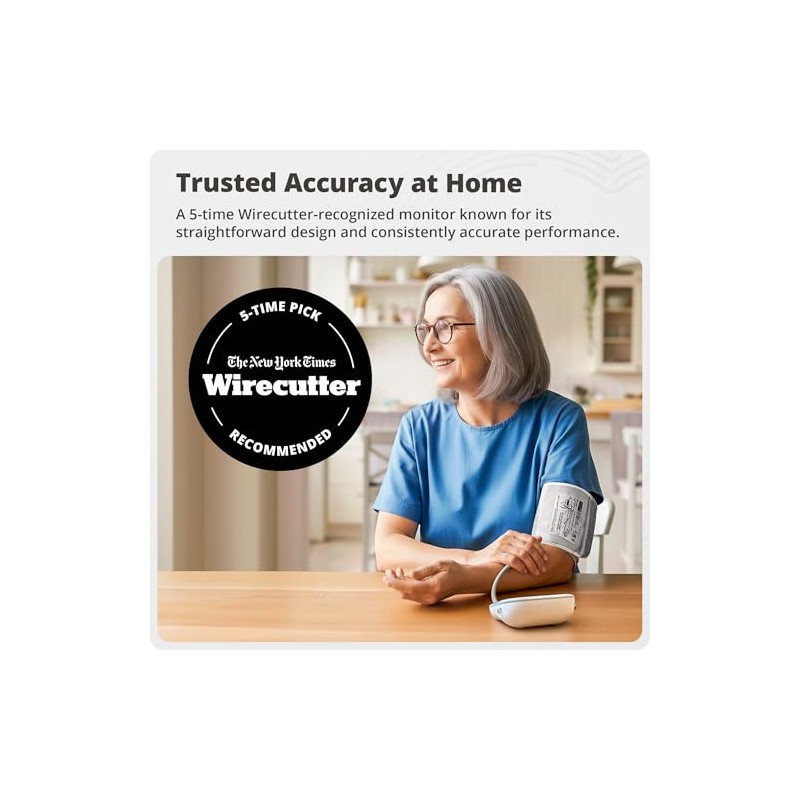 Greater Goods Upper Arm Blood Pressure Monitor for Home Use