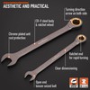 HORUSDY 12-Piece Metric Ratcheting Wrench Set | 8-19 mm |