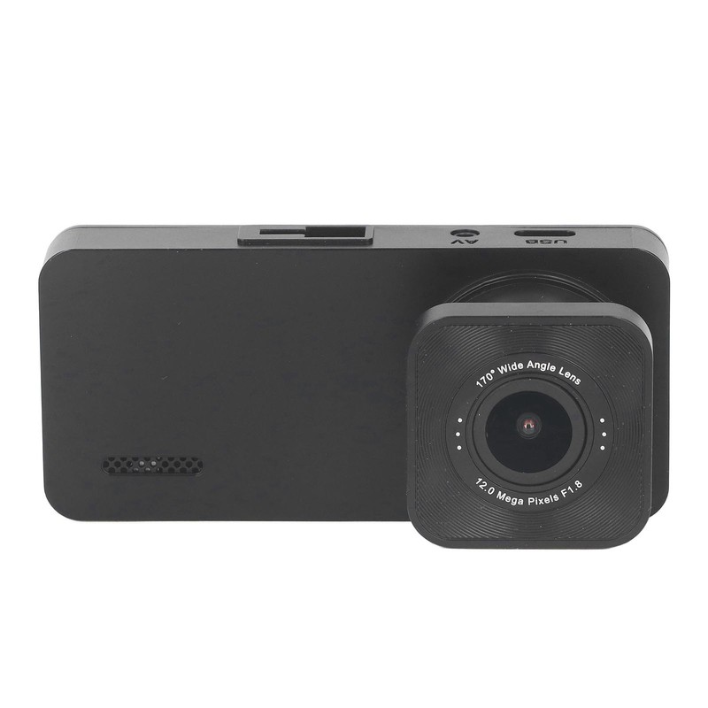 Dash Camera Triple Lens Rotatable HD1080P Night Vision 2in ISP