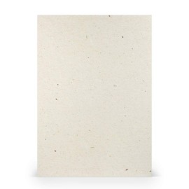 PAPERADO 50 x Craft Card DIN A4 - Terra Vanilla Cream Beige 220 g/m² Coloured Card - Thick Craft Paper in 29.7 x 21 cm Painting, Craft Perfect Craft Cardboard