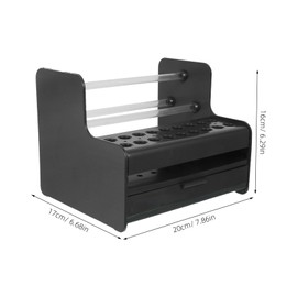 CHILDWEET Eyeglass Frame Adjuster Organizer Box Portable Tool Storage for Family Eyewear Repairs Scratch Resistant Compartments Design Precision Screwdriver Case